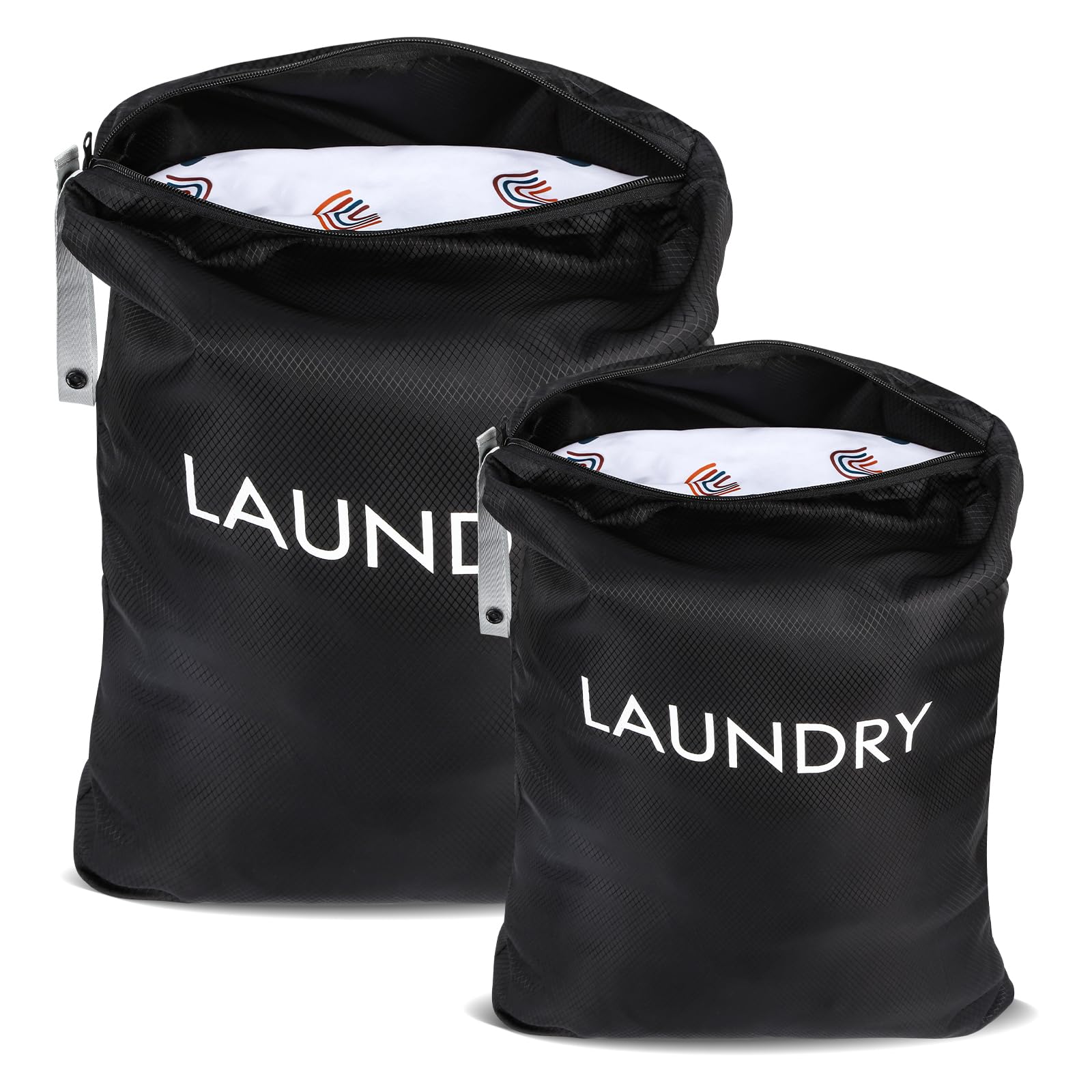 Pezzi Sacco Portabiancheria Sporca Con Cerniera E Maniglia Sacco Biancheria Sporca Può Mettere I Vestiti Sporchi, Costume Da Bagno, Vestiti Da