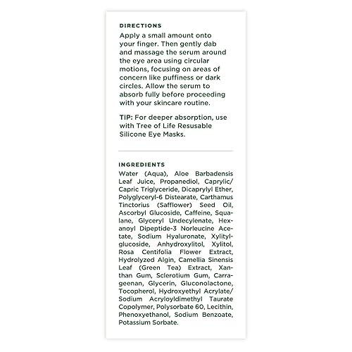 Miniatura 4 de Tree of Life - Suero facial para el cuidado de la piel, sueros hidratantes, antienvejecimiento, cuidado de la piel para iluminar las manchas