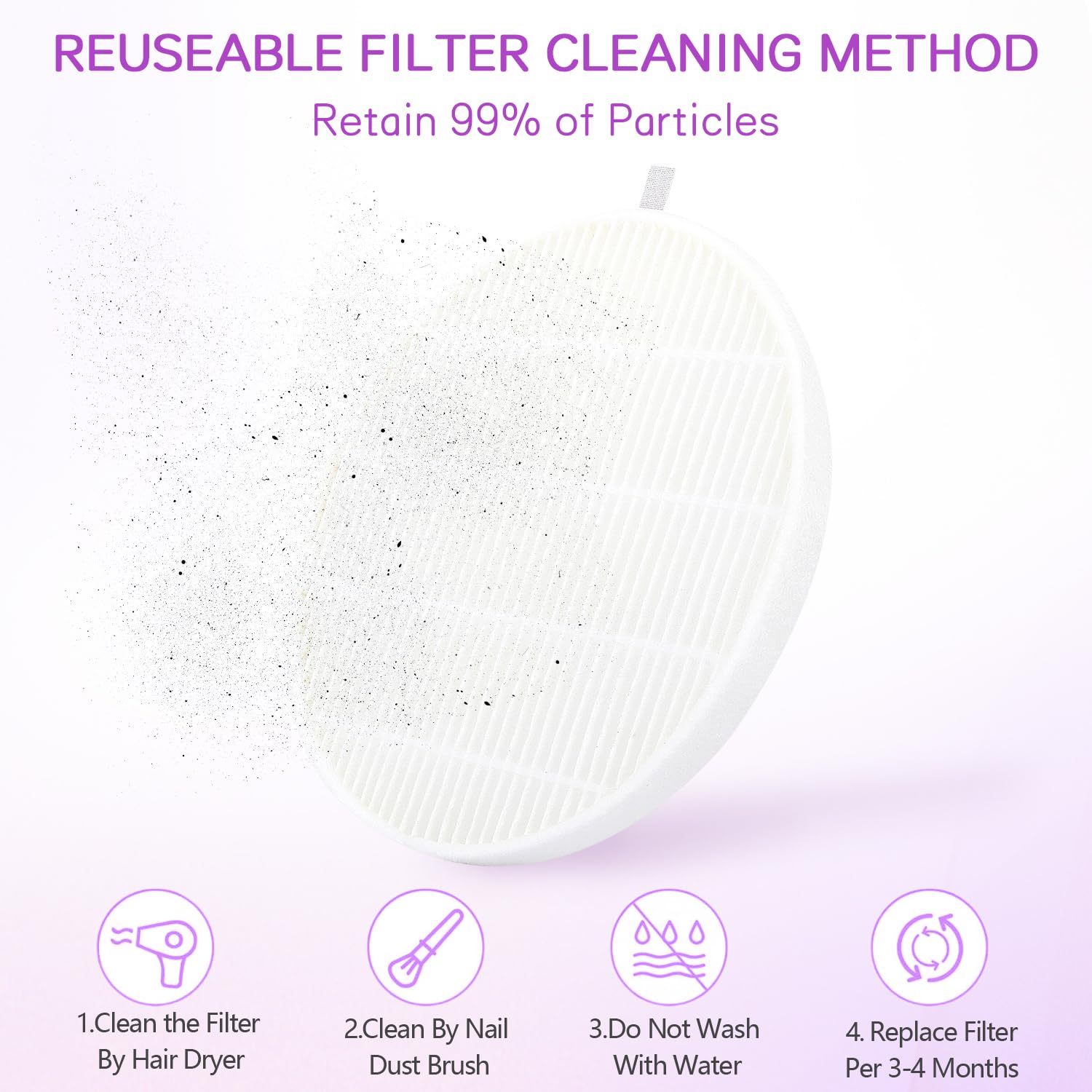 CoFashion Electric Nail Dust Collector Vacuum for Manicure