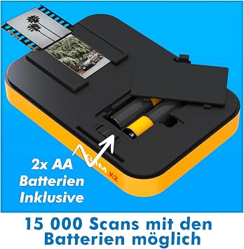 K2 Mobile Film Scanner 35 mm Positive and Negative Slide Scanner