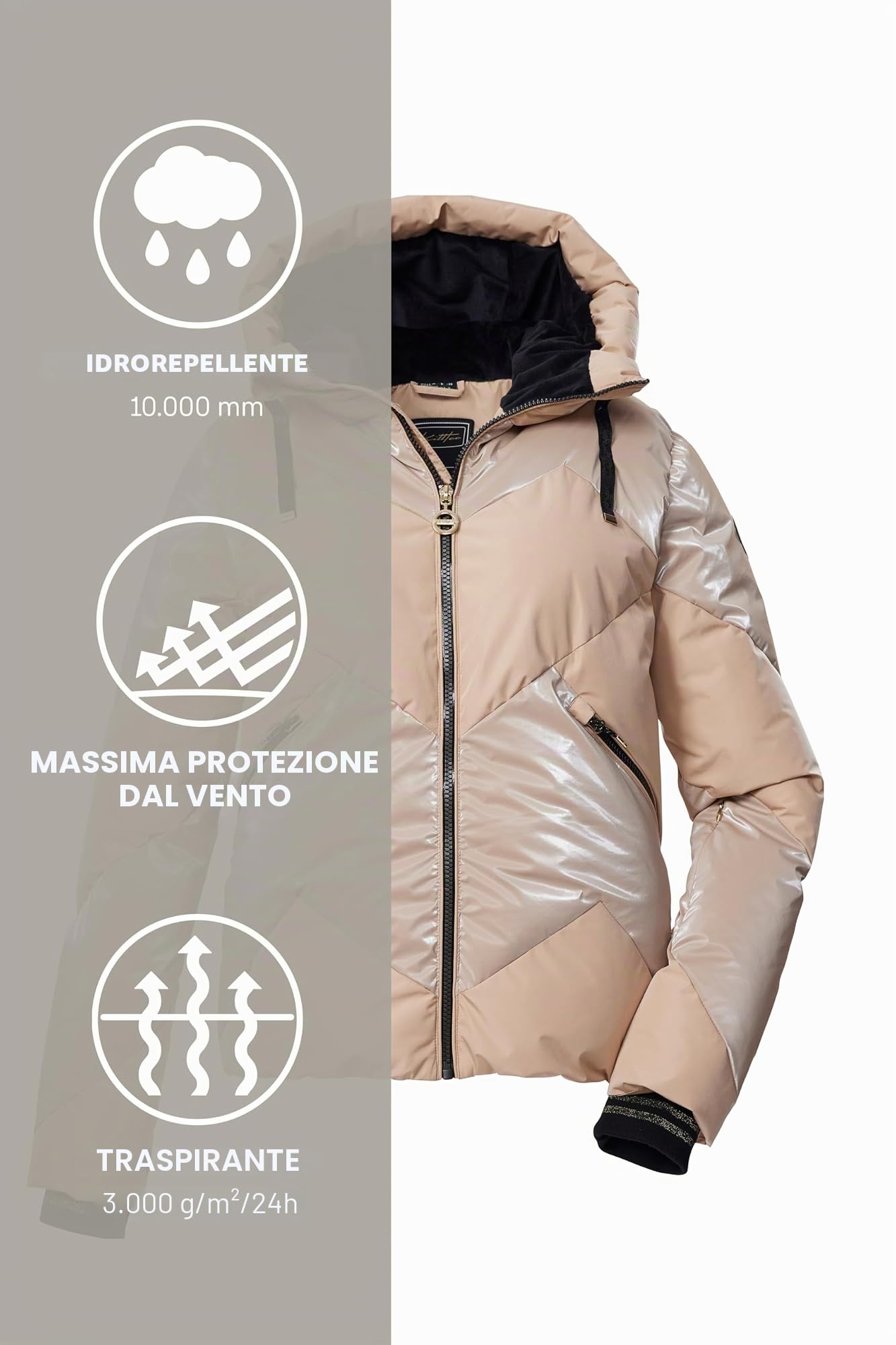 Killtec Ksw 113 Wmn Ski Qltd Jckt giacca da sci Donna (Pacco da 1)