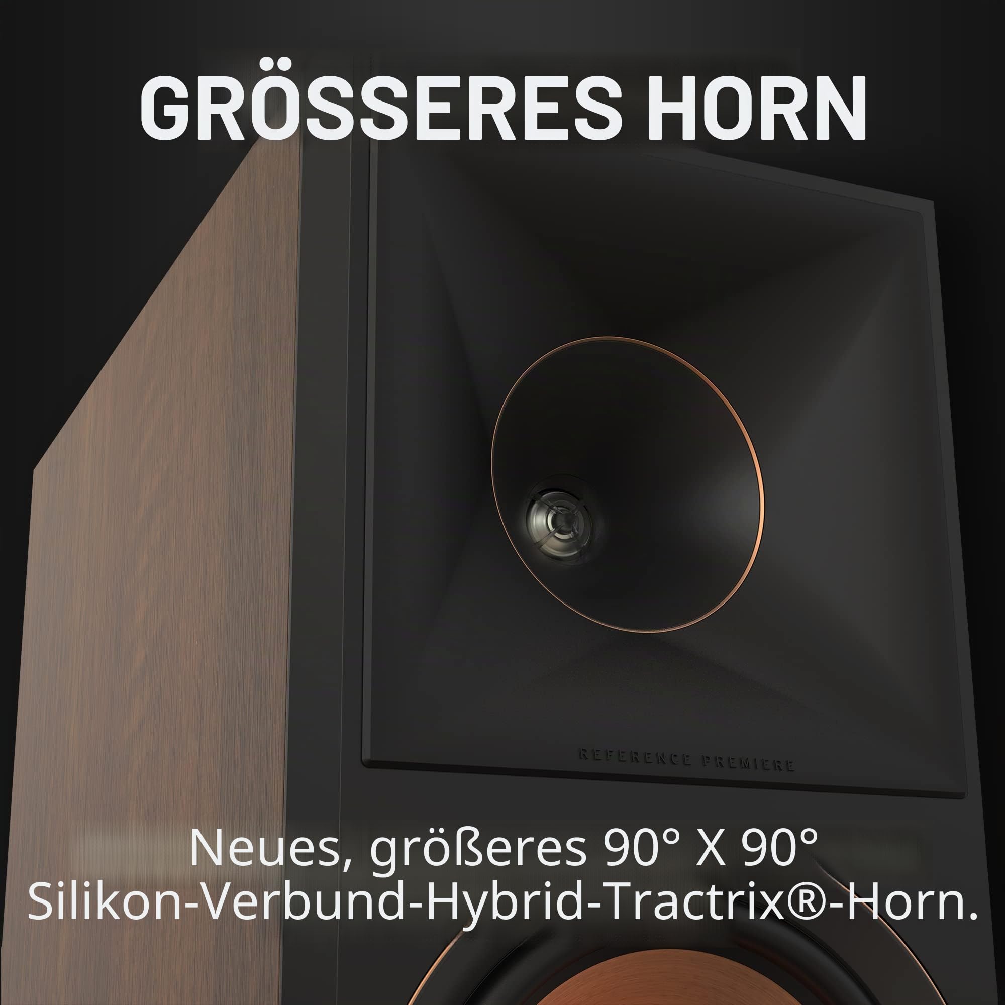 Klipsch Reference Premiere RP-6000F II Bodenlautsprecher Stück Ebenholz