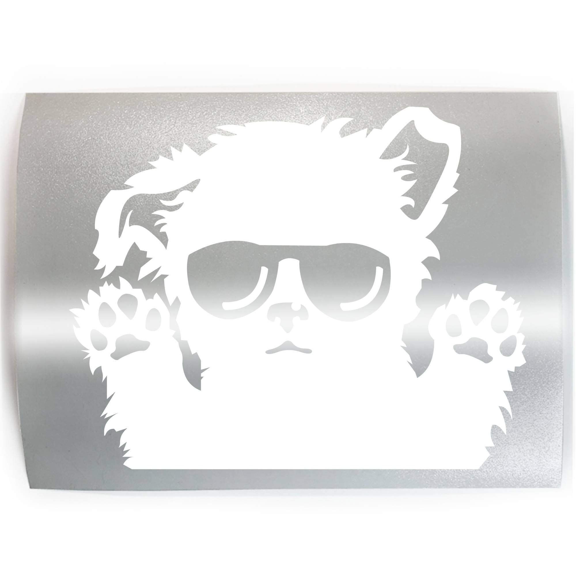 The Gorilla FarmSUNGLASSES MALTESE Funny Dog Breed - PICK COLOR & SIZE - Breed Vinyl Decal Sticker A