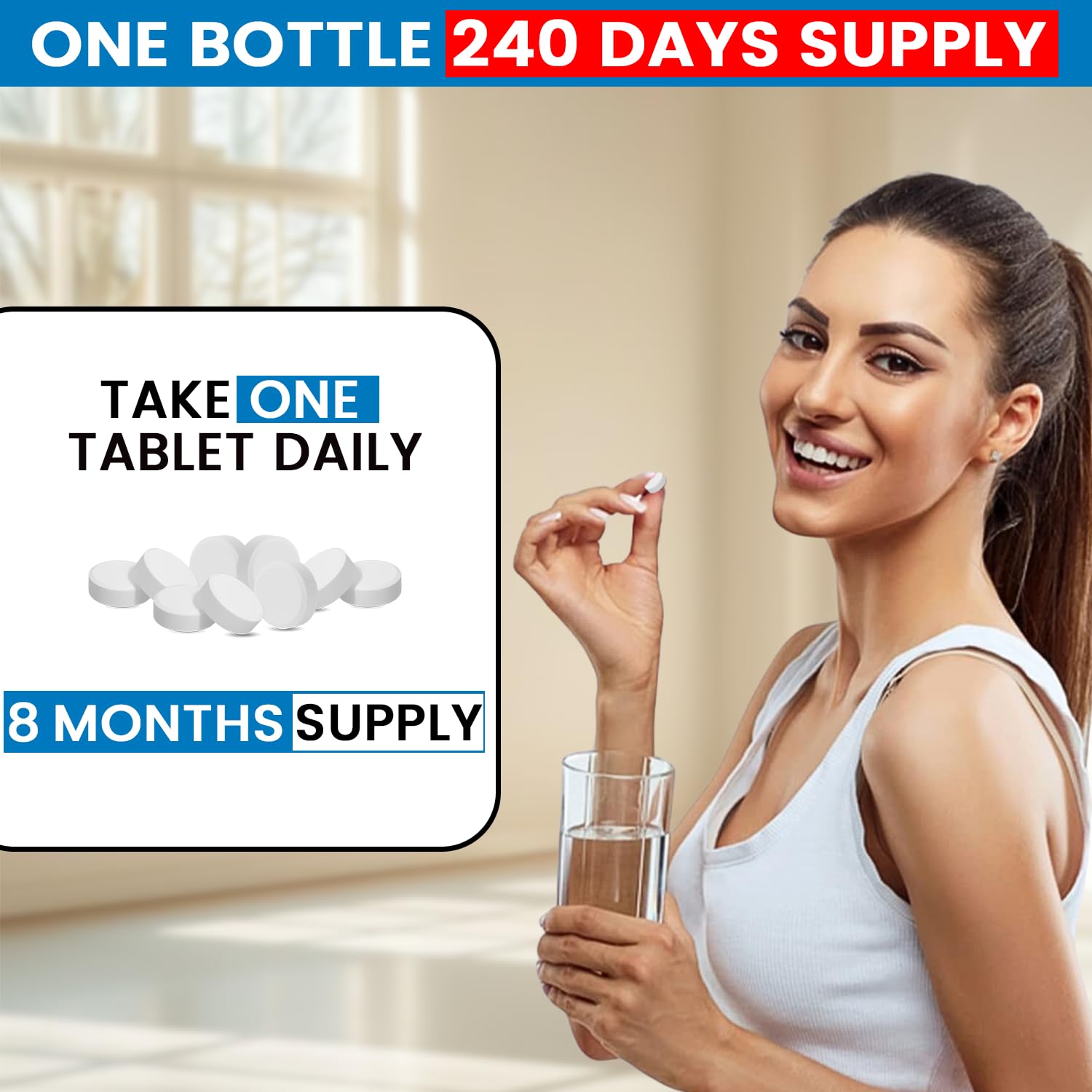 Lactase Enzyme 9,000 FCC Units - Lactose Intolerance Relief 240 Tablets — Amazon image 7