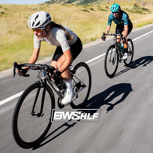 Miniatura 6 de BWSHLF Vástago de válvula Presta sin cámara de 4044556065803.937 in, kit de vástago de válvula Presta de aleación súper ligera con herramienta de