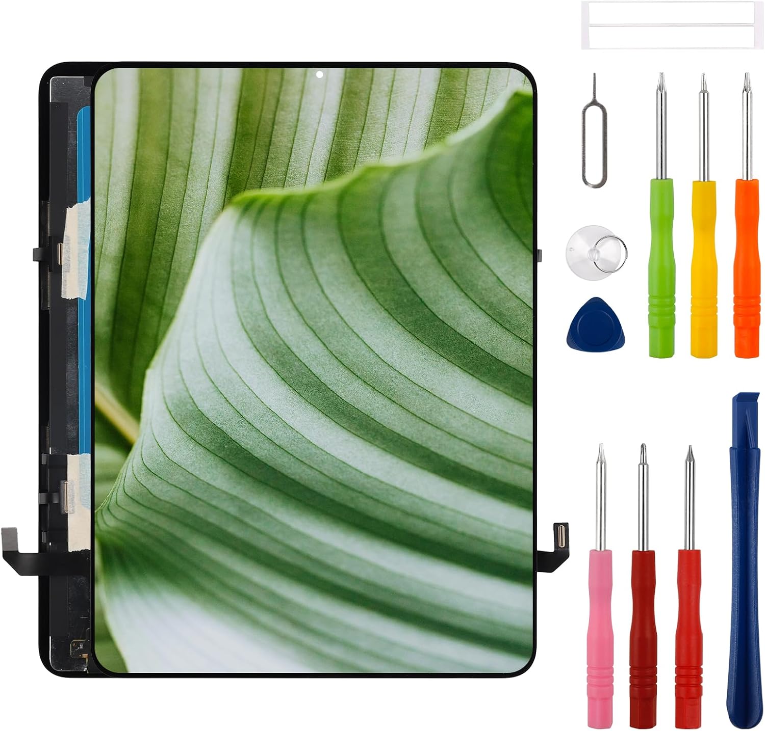 New 10.9''LCD Display for iPad Air 5 5th Gen 2022 A2588 A2589 A2591 Touch Screen Digitizer Assembly Replacement with Upgraded Repair Tools Kit-Black