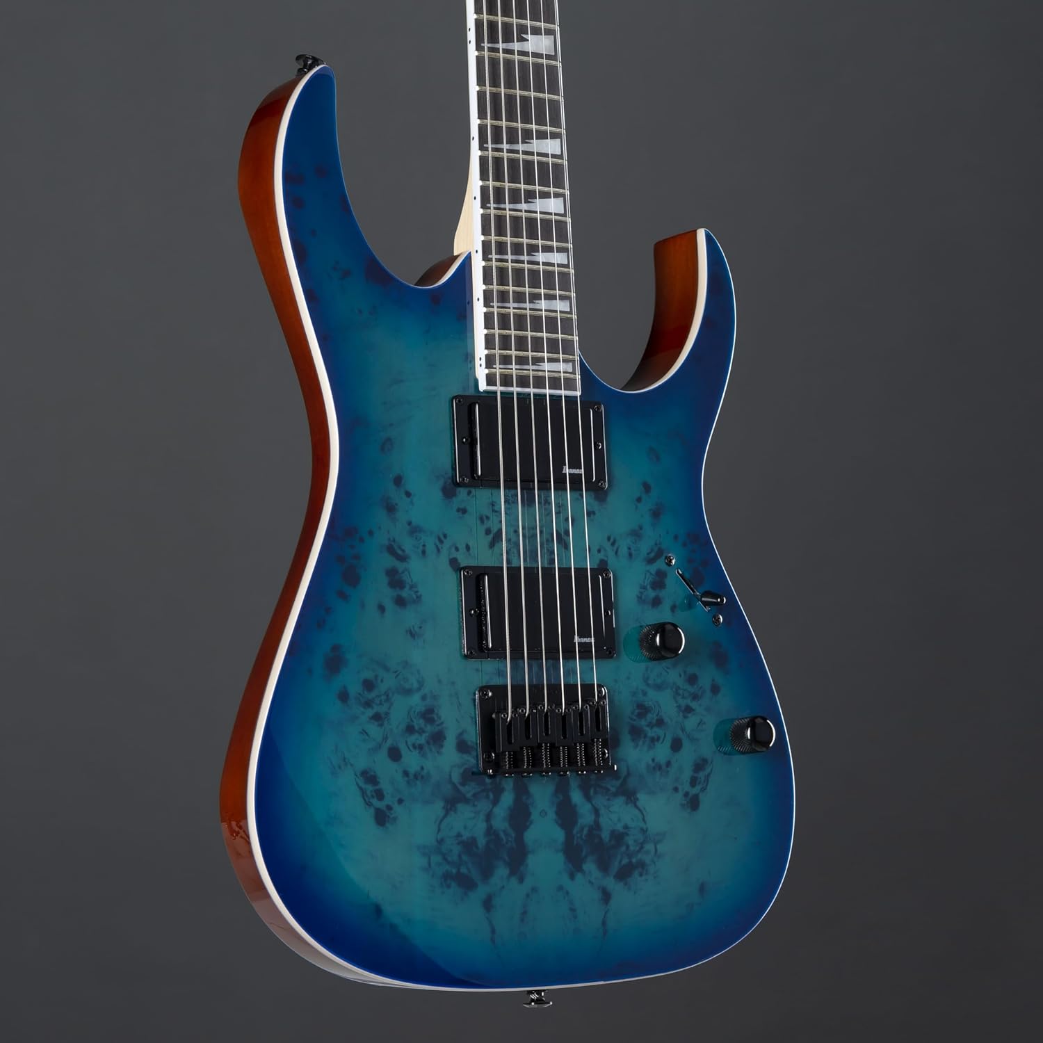 Ibanez GIO GRGR221PA Electric Guitar - Aqua Burst