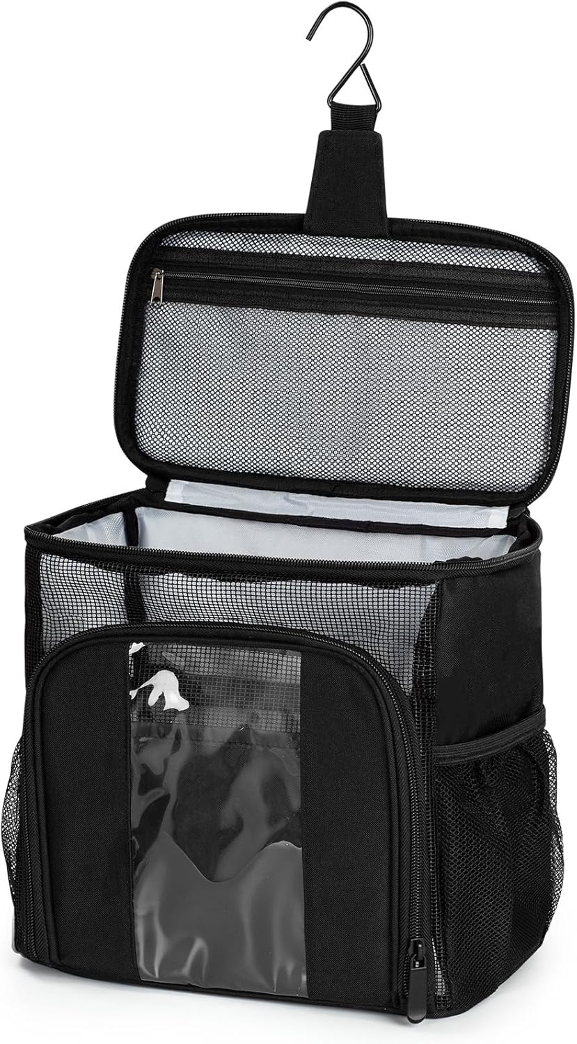 Shower Caddy, Dorm Room Essential Portable Toiletry Bag for College