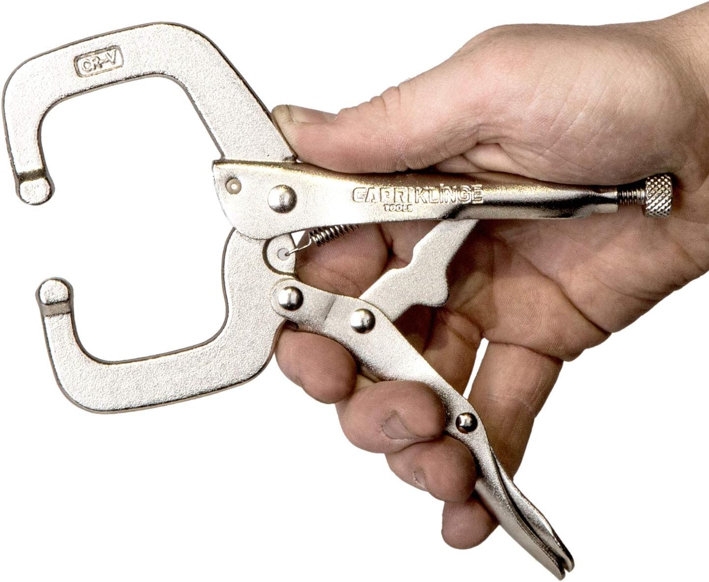 Capri Tools Locking Welding Clamp, 3 Pieces - Locking Jaw Pliers - 