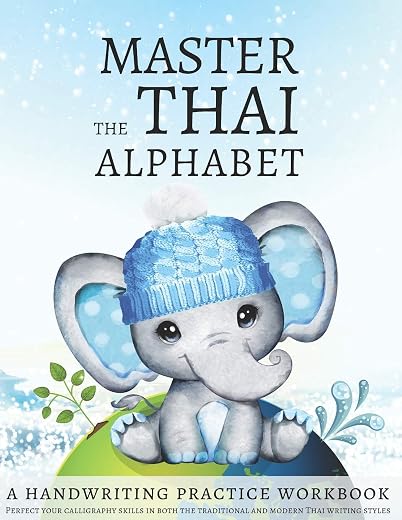 Master the Thai Alphabet Handwriting Practice Workbook