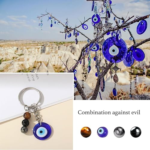 Miniatura 4 de Regalo saludable para embarazo, protección natural con piedras preciosas curativas, llavero de cristal para mujeres y amigas