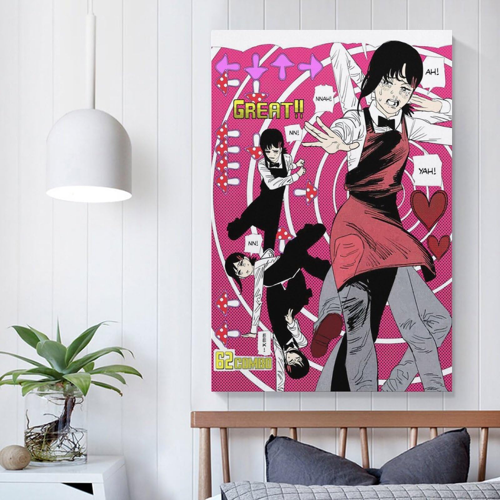 Amazon.co.jp: コベニダンス アニメポスター 1 キャンバスアート