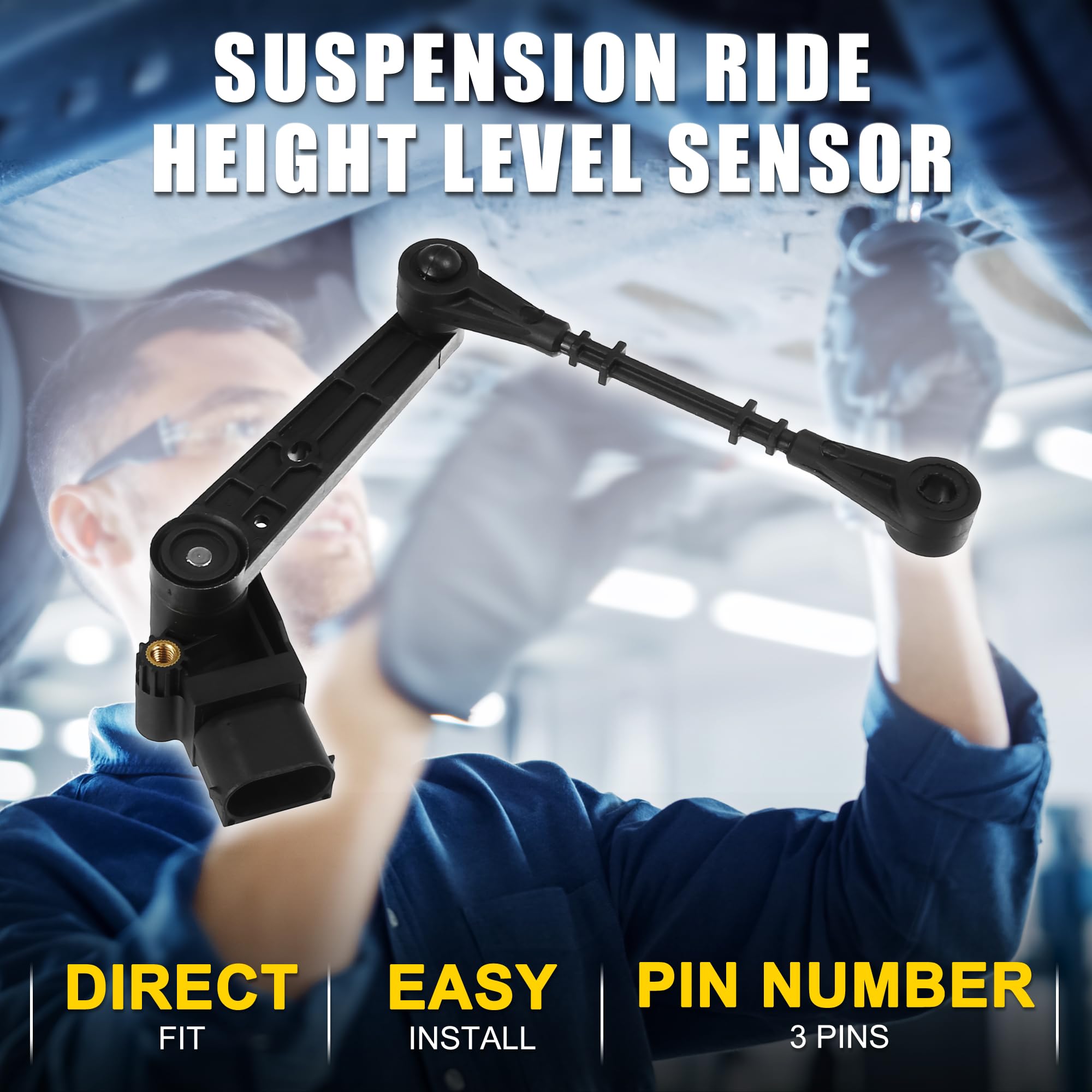 Sensore di livello altezza sospensione ad aria per Land Rover Range Rover No.LR023648 | Sensore di livello altezza posteriore sinistro destro 1 pz