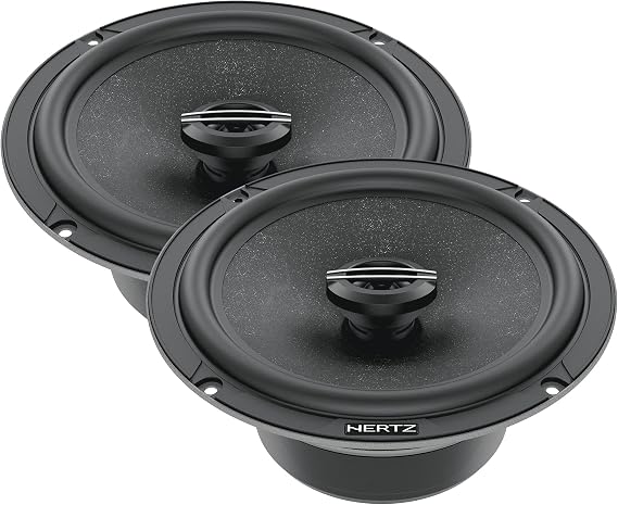 Hertz HCP 4D 4 Channel Amplifier Hertz CK 165 6.5 Cento Series 2-Way Component Hertz CX 165 Cento 2-Way Coaxial Speakers