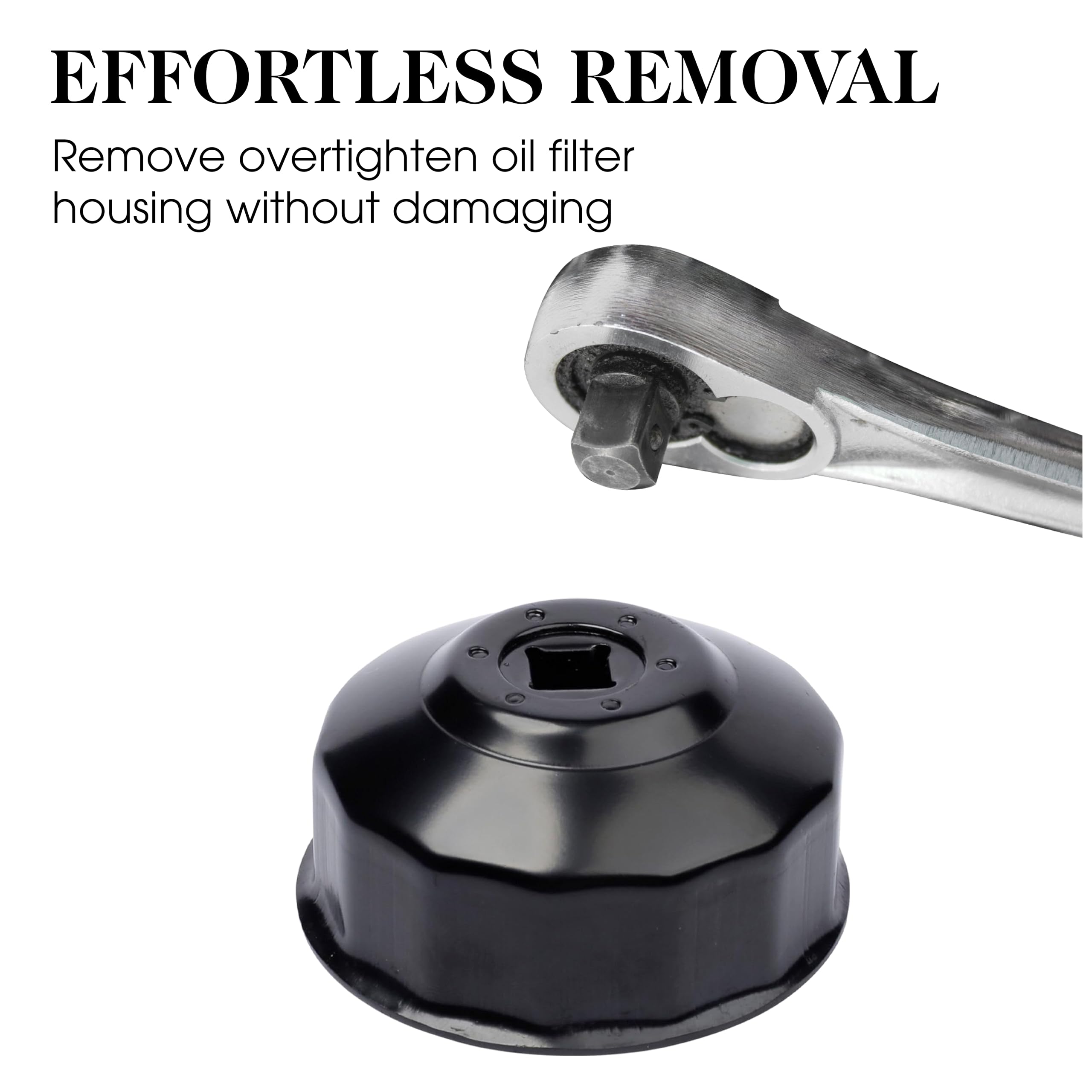 Amazon.com: Oil Filter Wrench Fits for Polaris 65mm 14 Flute