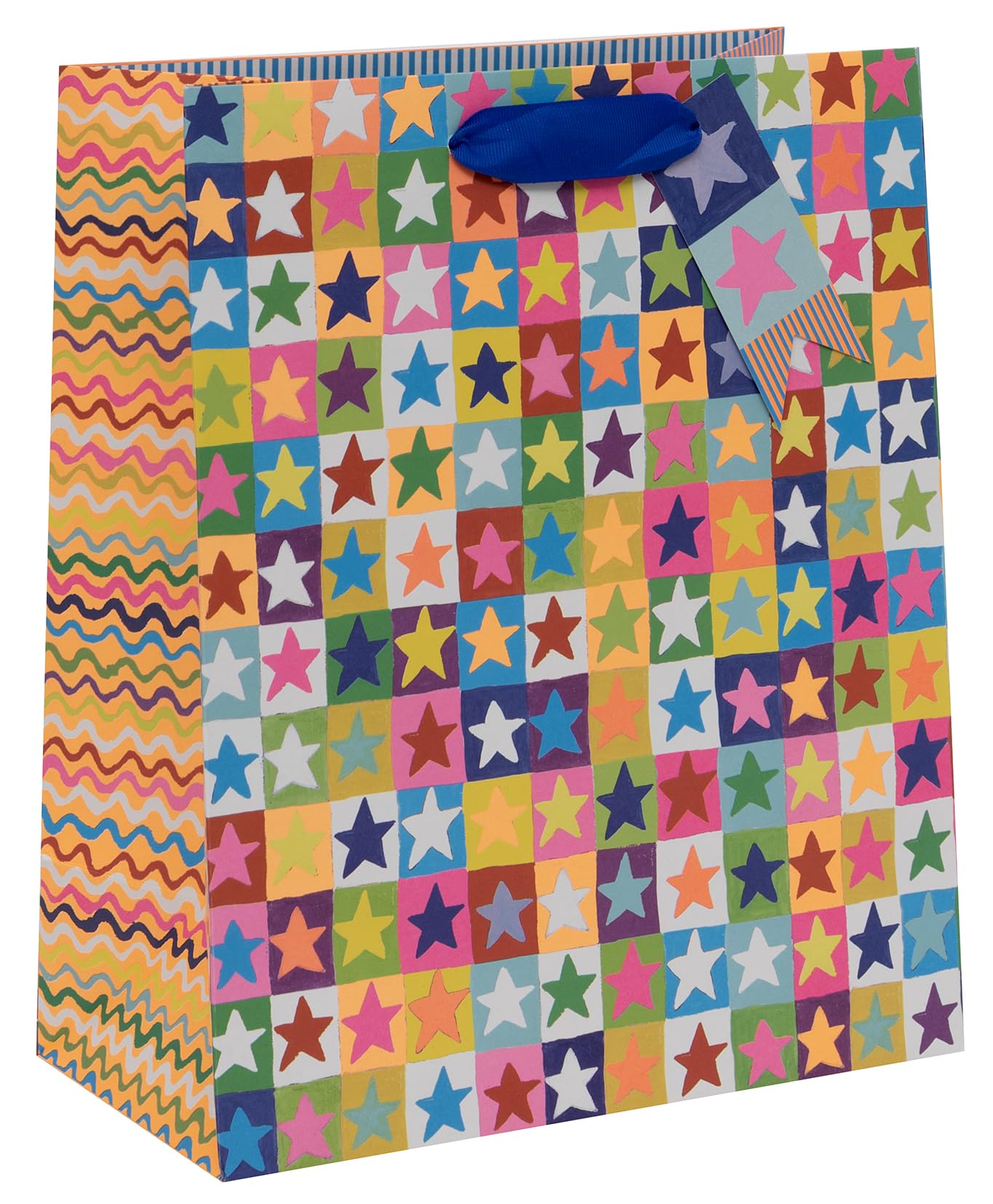 Glick Large Gift Bag - Starry Stack Design - 260 x 315 x 135mm