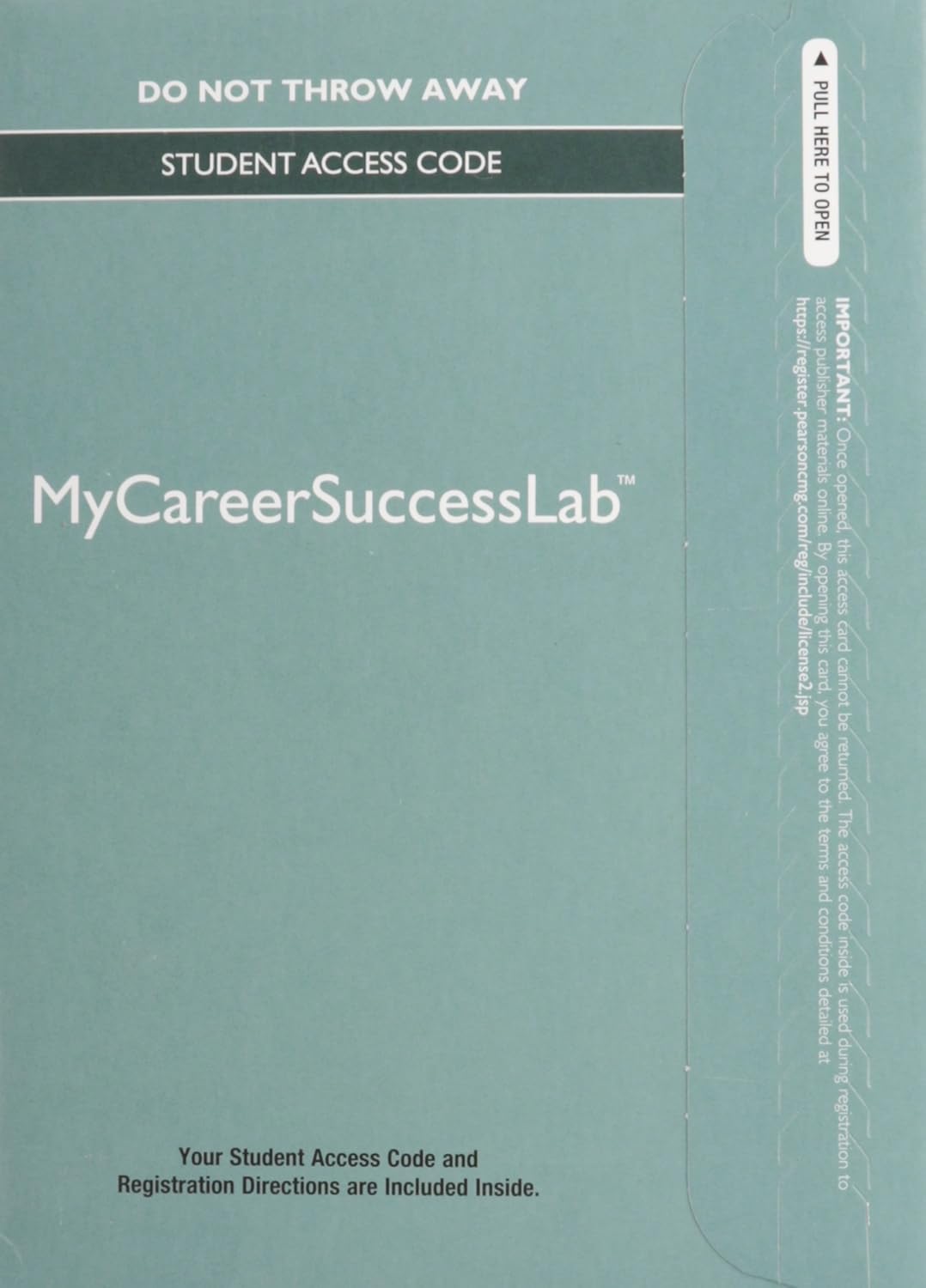 Career Success Program-MyLab Standalone Access Card (Mycareersuccesslab ...