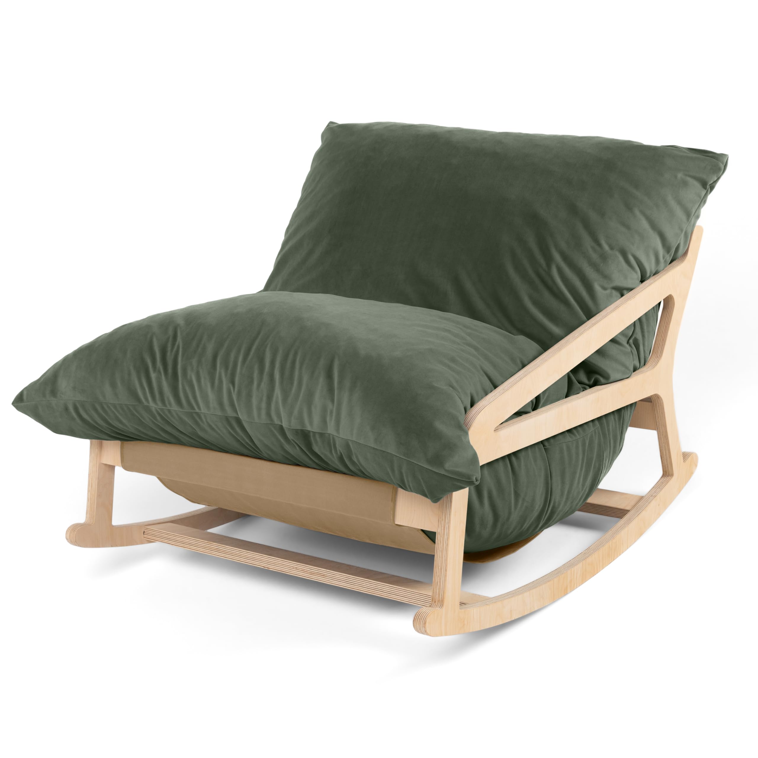 brunt ROCKING ROVER チョコチップ➕chair pillow Amazon.com: Pillow Saxx Bean Bag Rocking Chair - Elegant Oversized