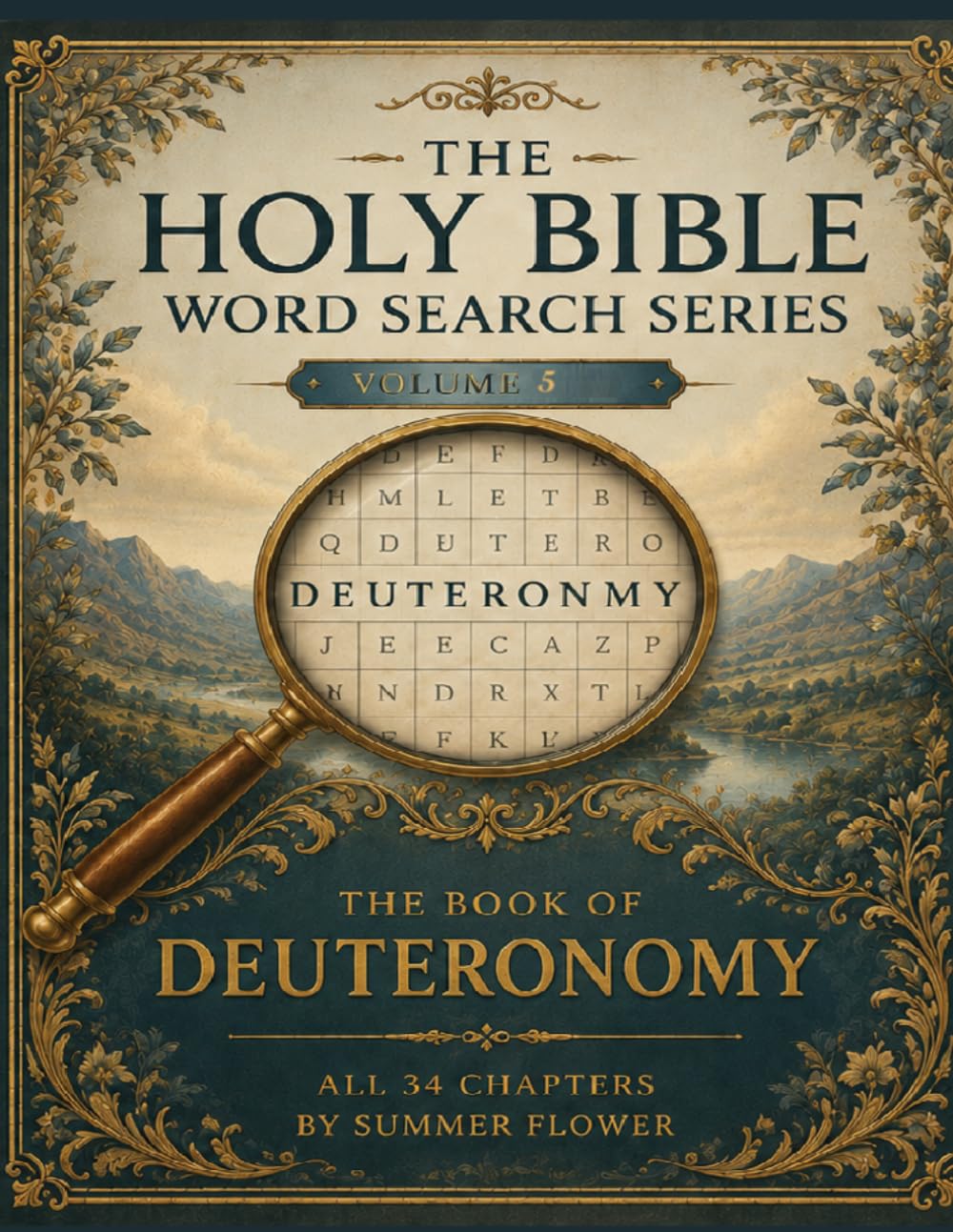 The Holy Bible Word Search Series: Deuteronomy — KJV (Volume 5)