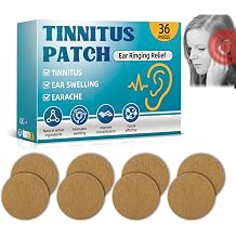Vereclue Tinnitus Relief for Ringing Ears 36Pcs - Natural Herbal Tinnitus Relief Patches, Portable Tinnitus Patch, Gentle and Effective Ear Tinnitus Relief, Improve Ear Discomfort and Focus