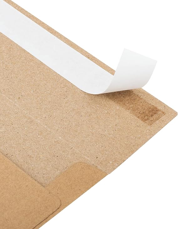 50 Pack Kraft Envelopes - 4 x 6 Inch Brown Kraft Paper Envelopes for Invitations, Cards and Postcards