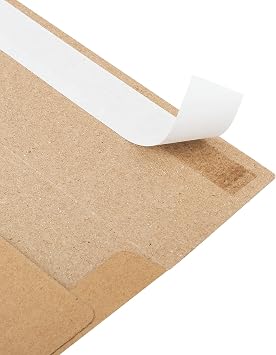50 Pack Kraft Envelopes - 4 x 6 Inch Brown Kraft Paper Envelopes for Invitations, Cards and Postcards