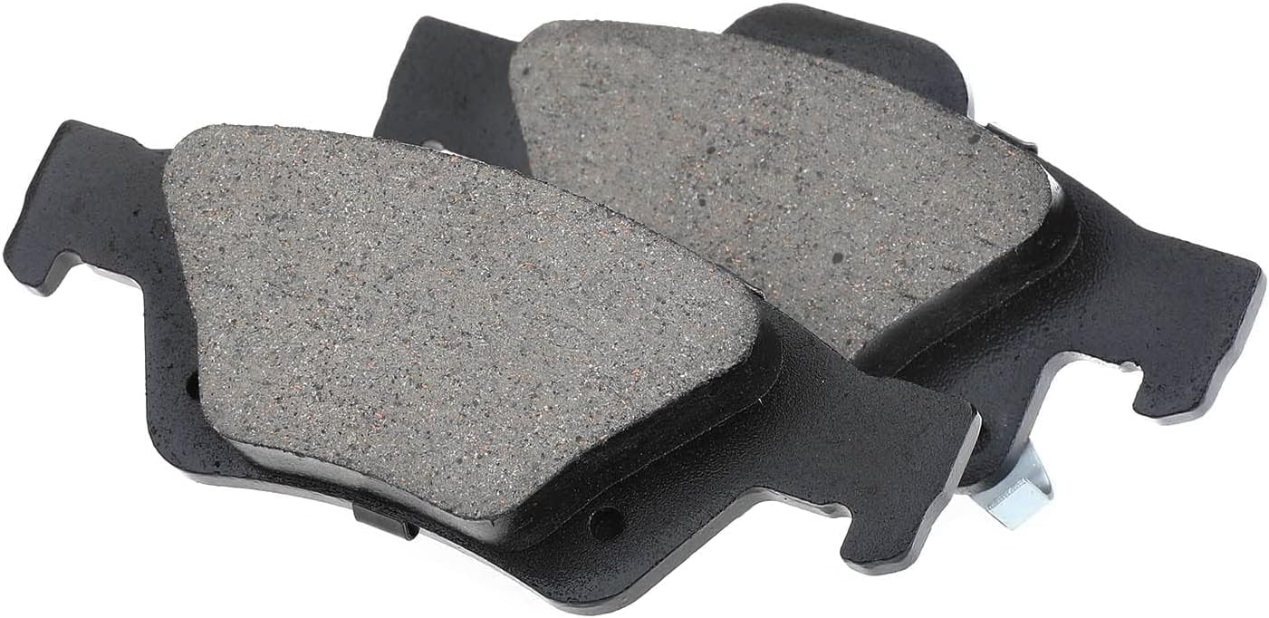 A-Premium 12.99 inch (330mm) Rear Solid Disc Brake Rotors + Ceramic Pads Kit Compatible with Select Dodge and Jeep Models - Durango/Grand Cherokee 2011-2020, 6-PC Set
