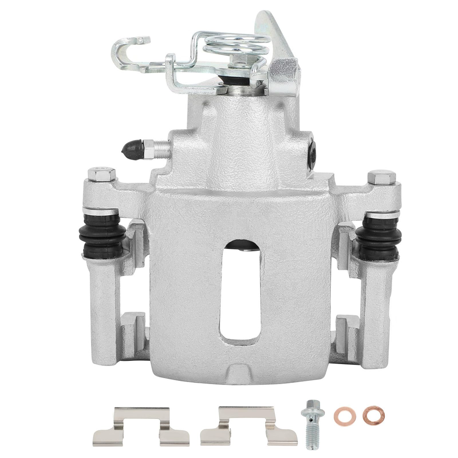 SCITOO 18B4927 Rear Right Passenger Disc Brake Caliper w/Bracket | Fit For Ford For Mustang 2005 2006 2007 2008 2009 2010 2011 2012 2013 2014,Single Piston