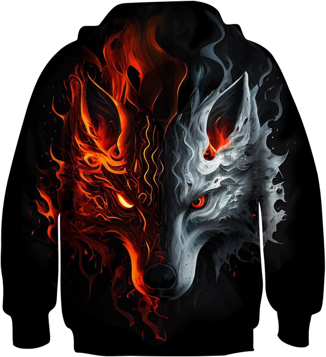 TUONROAD 6-14T Boys Girls Zip Up Hoodies Sweatshirts 3D Printed Cool Pullover with Pockets - Image 4