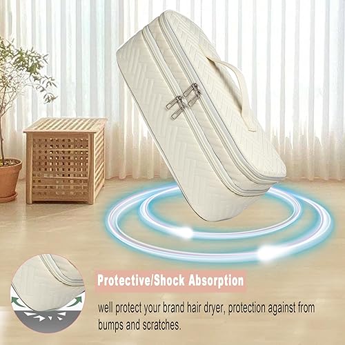 Miniatura 4 de Funda de transporte de doble capa para secador de pelo Revlon de un solo paso, bolsa de viaje para voluminizadormoldeador de cabello, caja