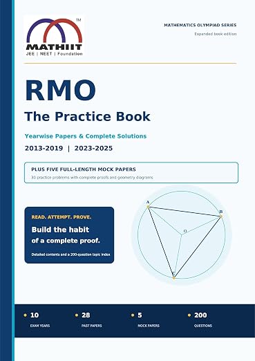 RMO The Practice Book by Ajeet Dubey