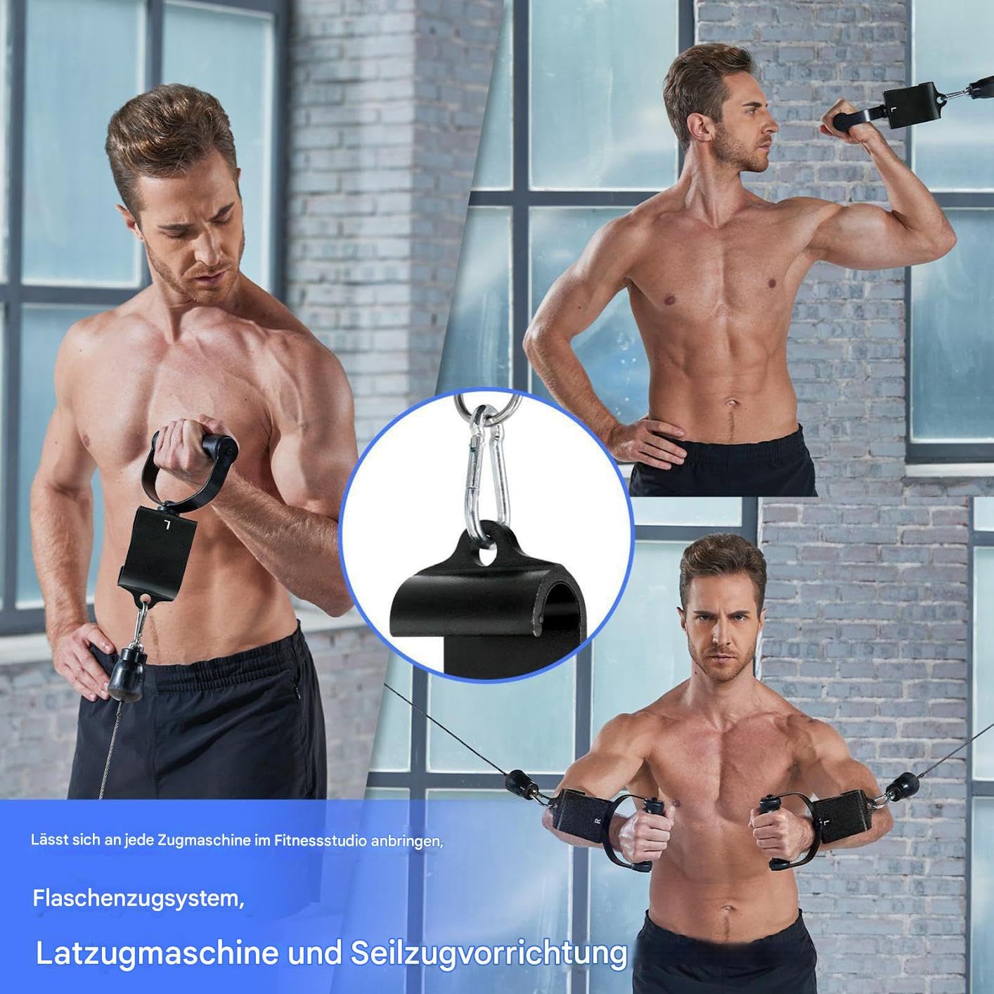 Uchwyty Do Podciągania Antypoślizgowe Akcesoria Wysokiej Wytrzymałości | Uchwyty do Ćwiczeń na Siłowni Chwyty Fitness Dla Sportowców Kobiet Mężczyzn Dorosłych Nastolatków Drążek Do Podciągania Blo