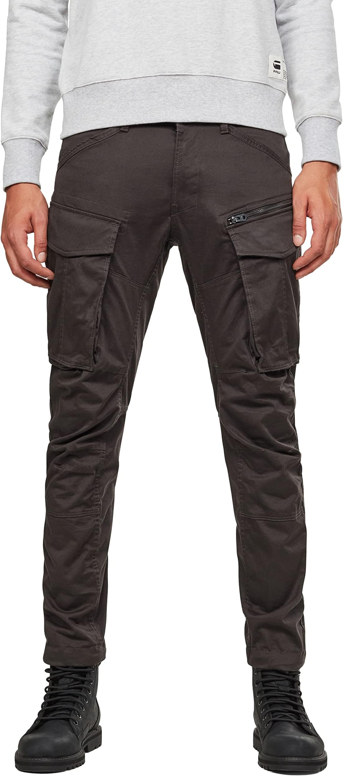 Men's Rovic Zip 3D Straight Tapered Fit Cargo Pants