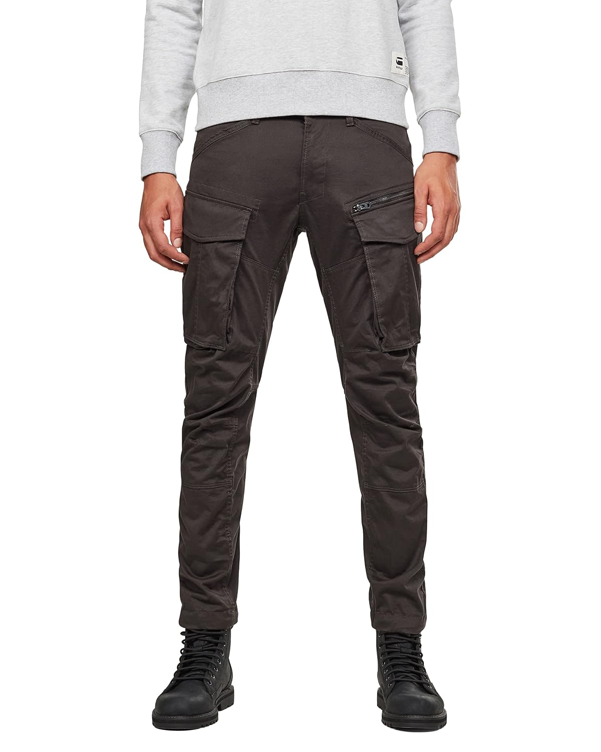 G-Star Raw Men's Rovic Zip 3D Tapered, Raven, 32