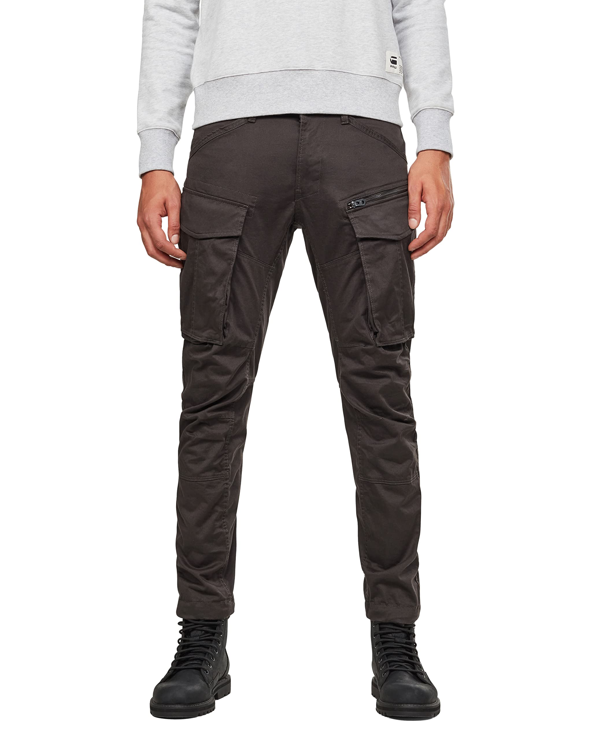 G-Star Raw Men's Rovic Zip 3D Tapered, Raven, 32