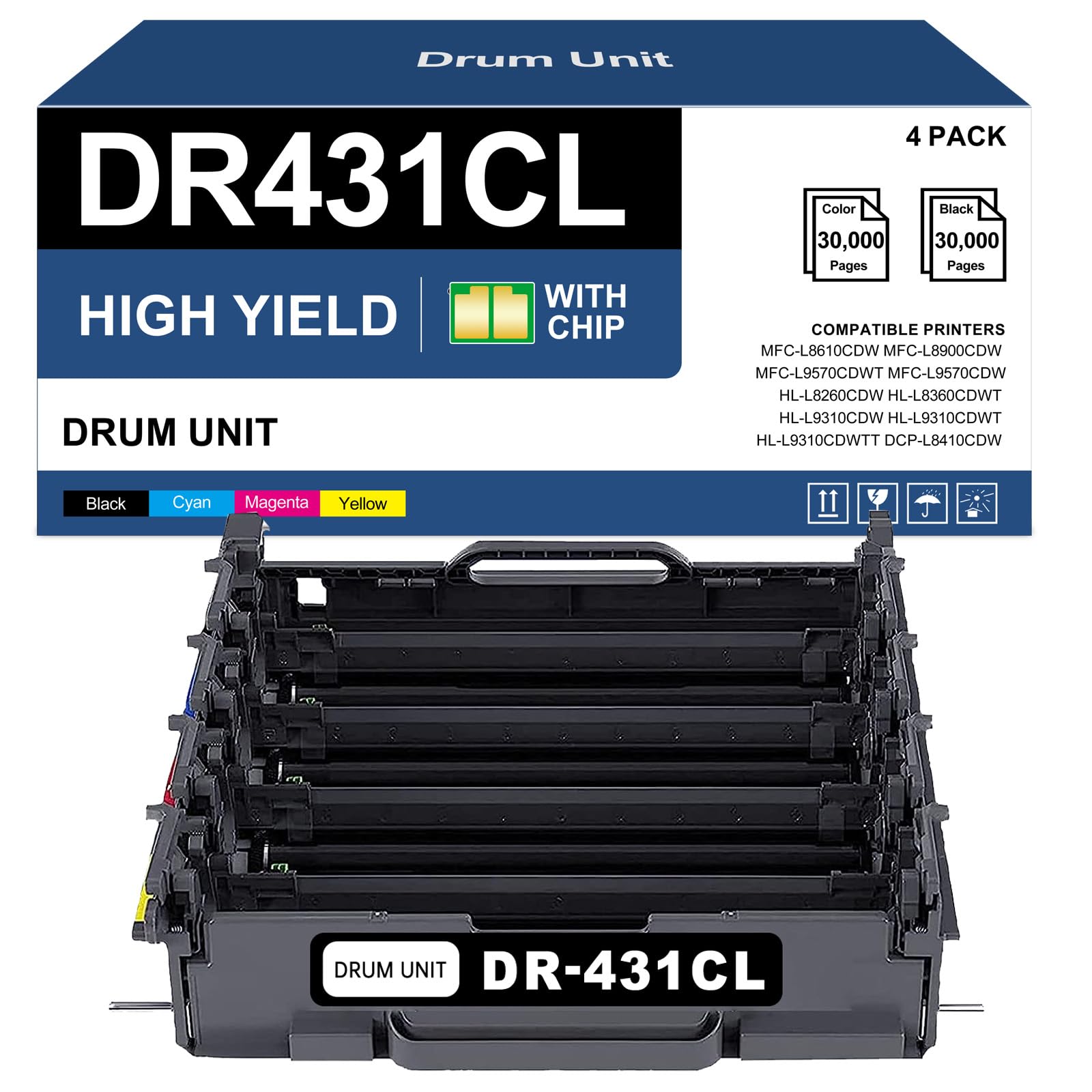 Photo 1 of BUTEGOO DR431CL Drum Unit for Brother Printers