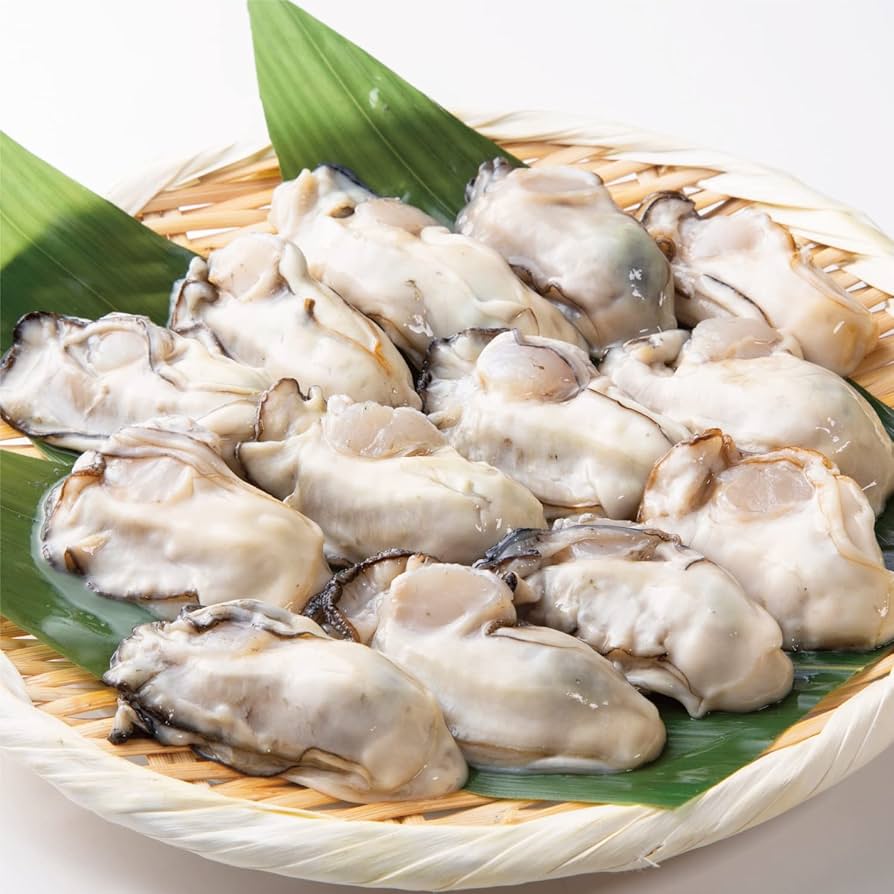 Amazon.co.jp: 寿物産 瀬戸内海産 牡蠣 剥き身 2Lサイズ1kg