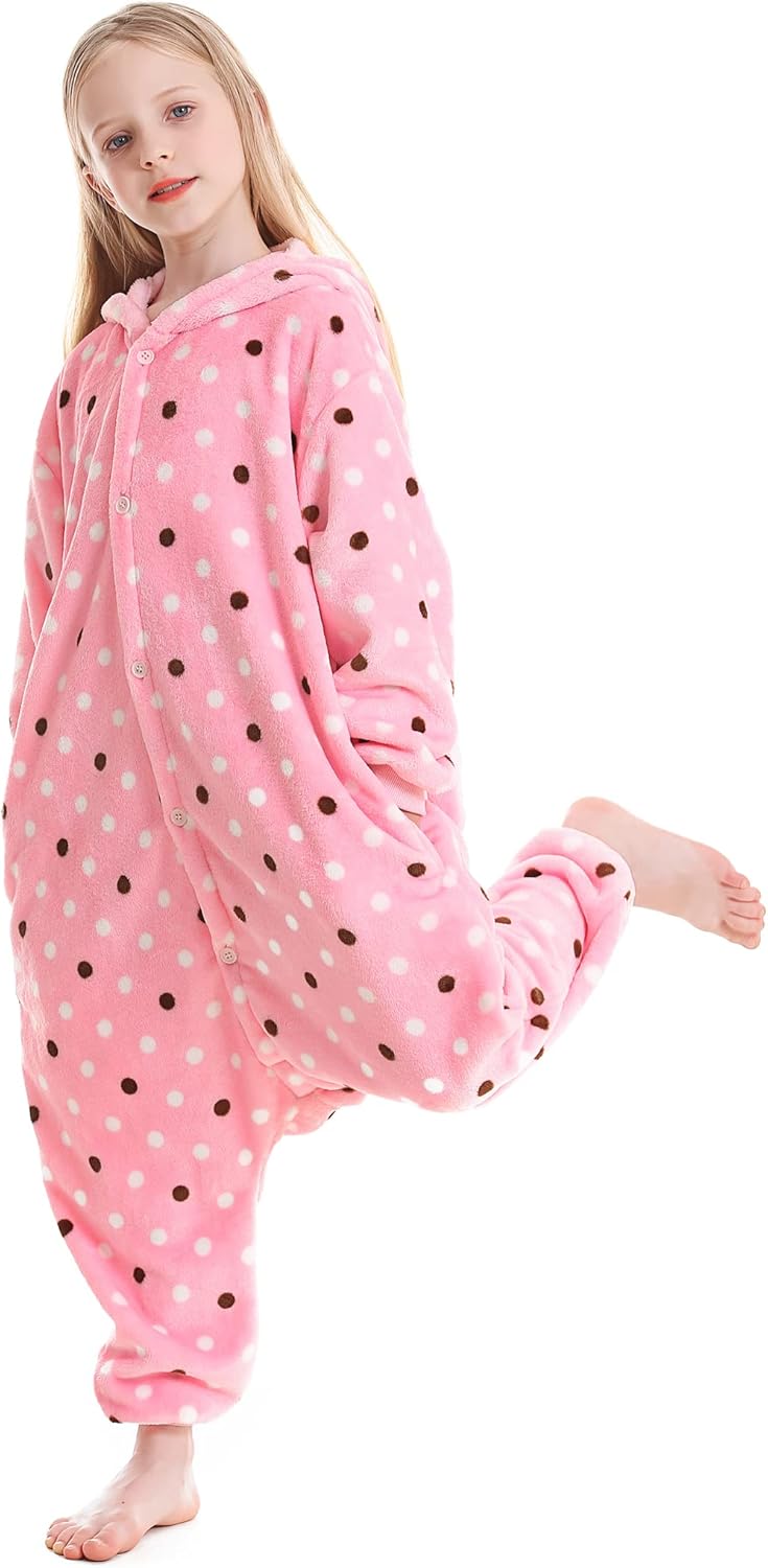 ATOZ Onesie for Kids, Animal Pajamas Halloween Cosplay Costume for Girls Boys - Image 6