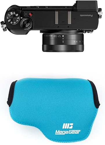 Vista 7 de MegaGear MG736 Panasonic Lumix DC-GX950, GX900, DC-GF10, DC-GX850, DC-GF9, DC-GX800, DMC-GX85, GX80 (0.472-1.260 in), DMC-GF8, DMC-GF7, DMC-GF6