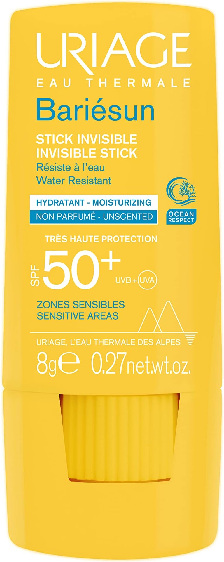 Uriage Bariesun Invisible Stick Spf 50 0.27 Oz.