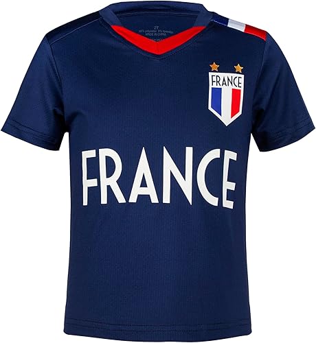 Miniatura 4 de BDONDON Camisetas de fútbol para niños y niñas, trajes de camiseta de entrenamiento de fútbol para niños y niñas, uniformes