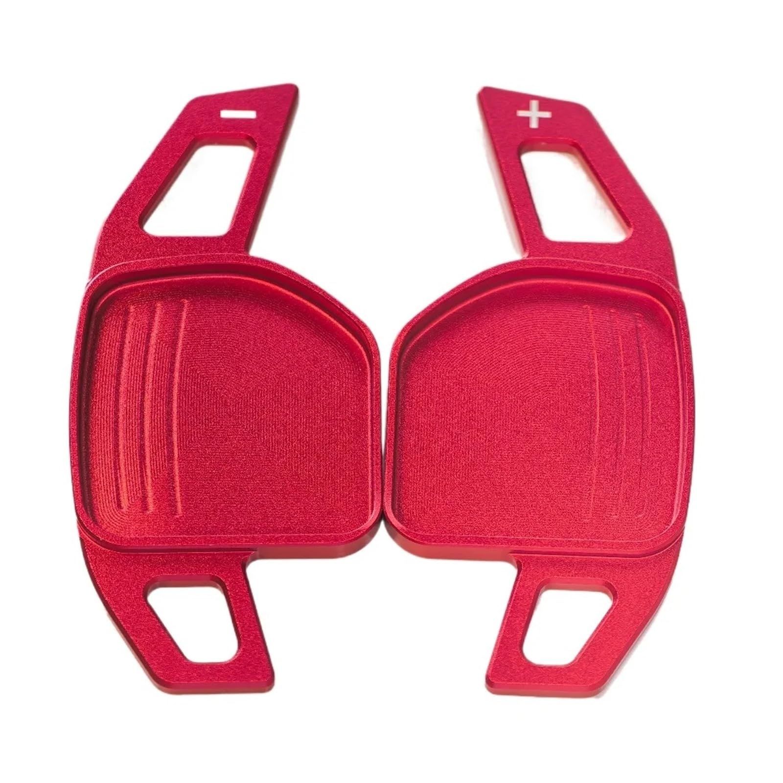 Zhangzhengyao For Type B Red Car Steering Wheel Shifter Paddle For A3 For S3 For 8V For A4 For S4 For A5 For S5 For B8.5 For A6 For S6 For A7 For S7 For C7 For Q5 For Q7 Steering Wheel Paddle Shifter(For Type B Red)