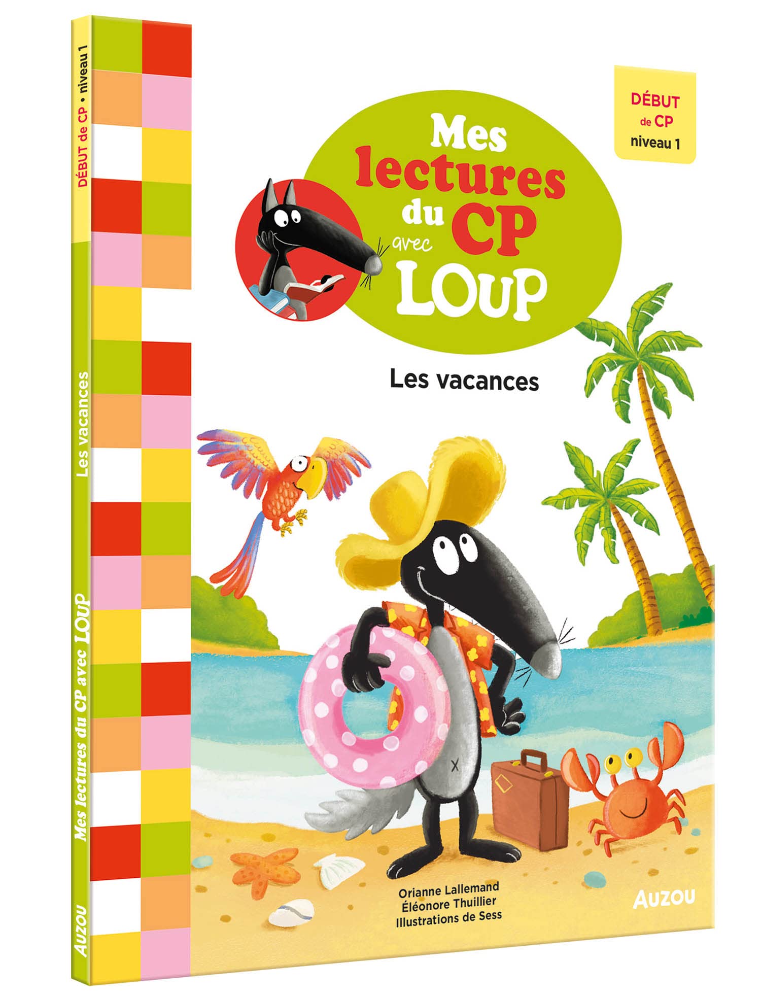 Les vacances - Mes lectures du CP avec Loup Paperback – Big Book, 27 May 2022