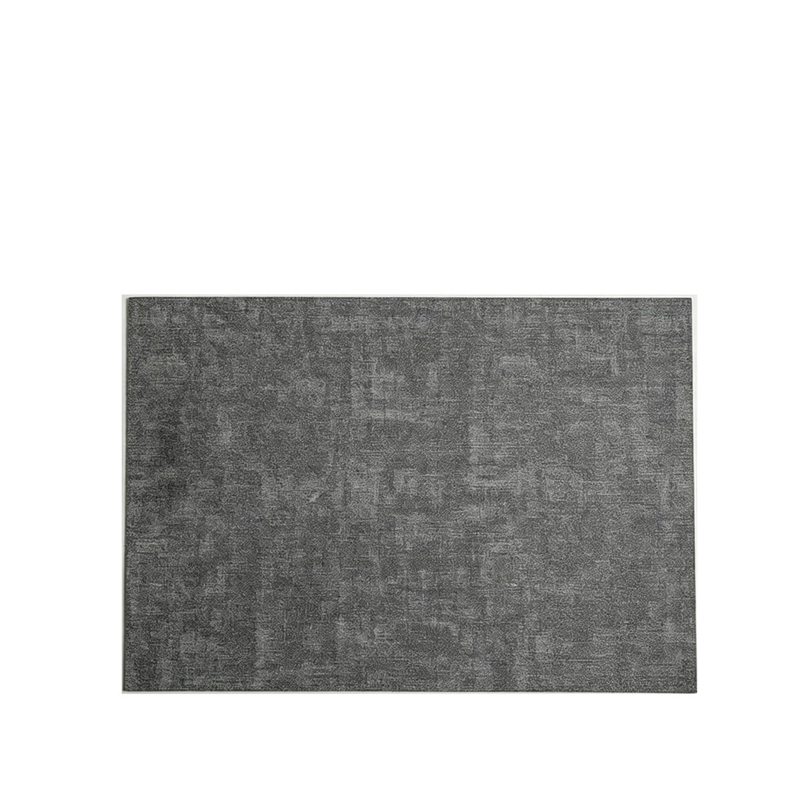 Sets de table en cuir double face napperon noir 43x30cm imperméable anti-tache résistant chaleur