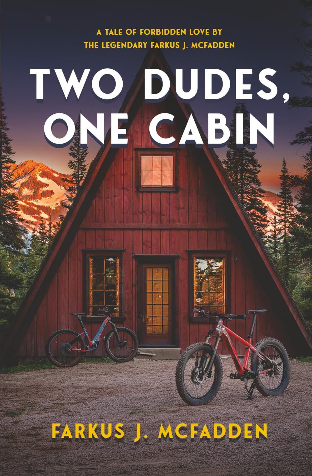 Two Dudes, One Cabin: A tale of forbidden love by the legendary Farkus J. McFadden