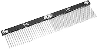 Pente Antiest¨¢tico Para Animais De Estima??o, Pente De Cabelo Para Animais De Estima??o, Ferramenta De Higiene Para Animais De Estima??o, Pente De Cabeleireiro Para Gatos, Aparador De P¨ºlos Para Animais De Estima??o, Para C?es Grandes, M¨¦dios E Pequenos (preto)
