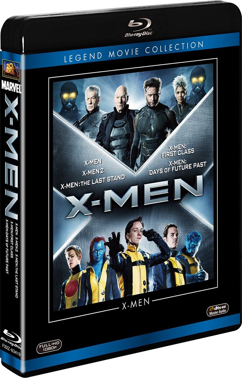 X-Men Blu-ray Collection 5 Disc Set Blu-ray