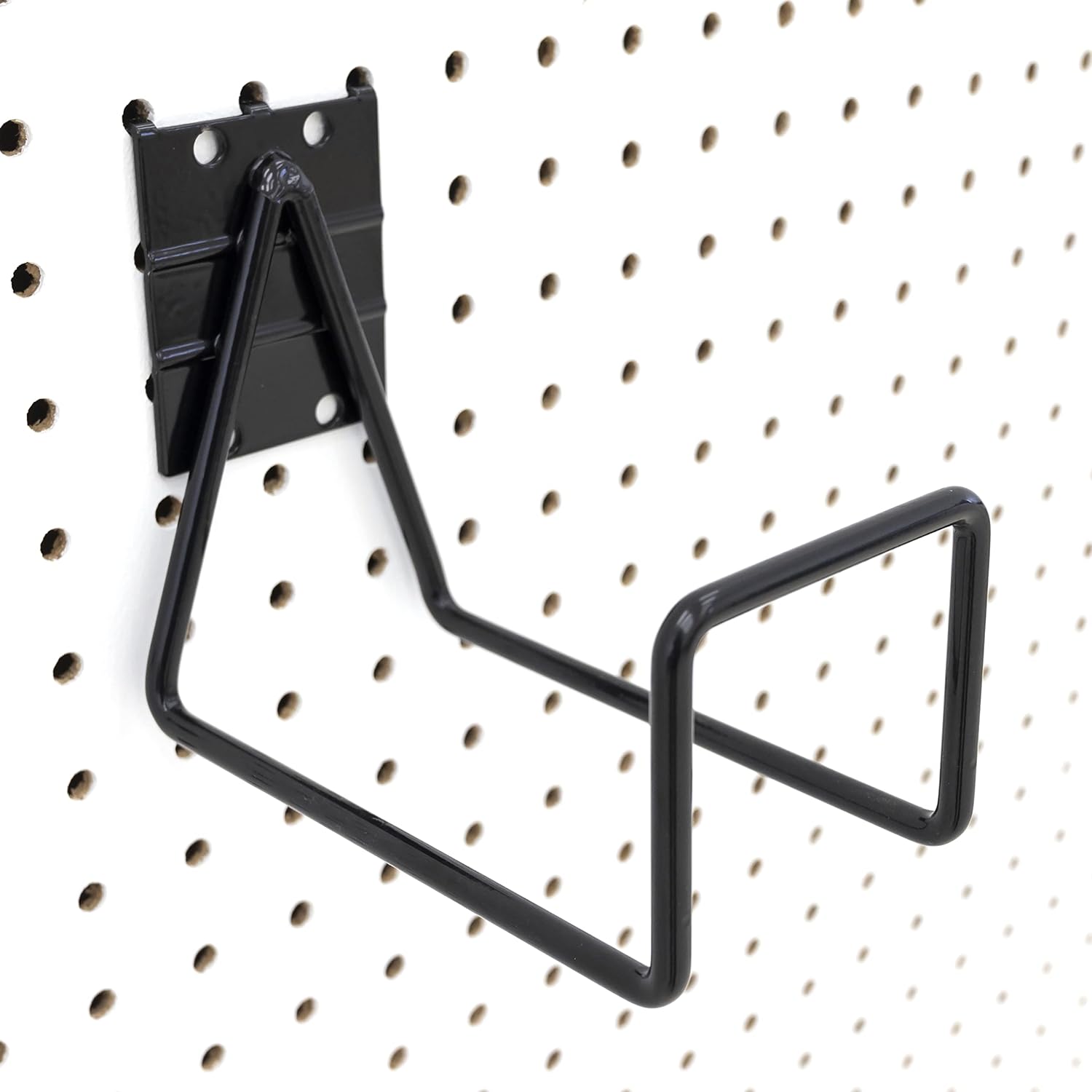 VICTORY DISPLAY & STORE FIXTURE MFG 1" Long Heavy Duty Commercial-Grade Steel Grid Panel Hook - Displays Product/Merchandise for Commercial or Home Use (Quantity 1) (1, Black)