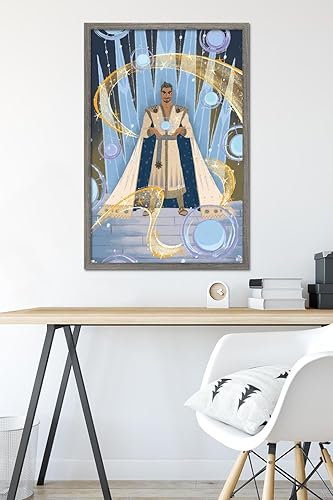 Vista 30 de Trends International Disney Wish - Póster de collage 4 (King Magnifico), póster de pared, 22.37 x 34.00 pulgadas, paquete de póster y montaje