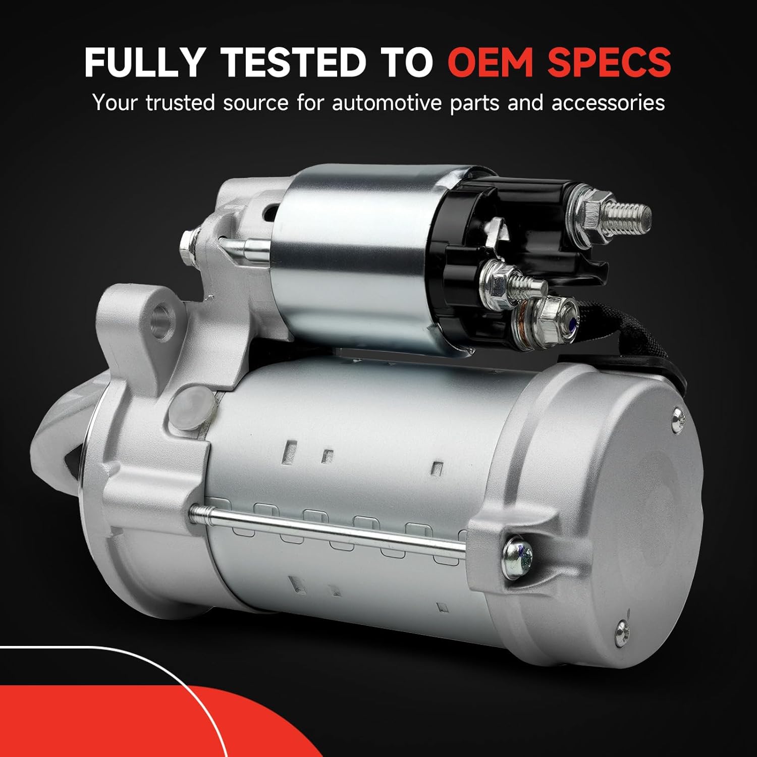 New Starter Replacement for 2013-2017 Ford F150 5.0, 2014 F150 6.2, 13-19 F250 F350 6.2, 13-19 E350, 13-14 Expedition E150 E250 Lincoln Navigator, 13-19 F450 F550 F59 F53 6.8 V8 V10 19247N